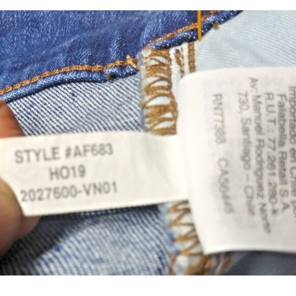 Madewell Jeans 9" Mid Rise Skinny Crop Sz 27 Medium Wash Denim Blue Jeans EUC - Picture 10 of 11